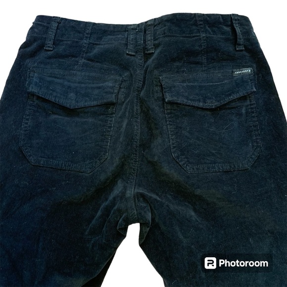 Anthropologie pants Corduroy black size 28 - Picture 5 of 6